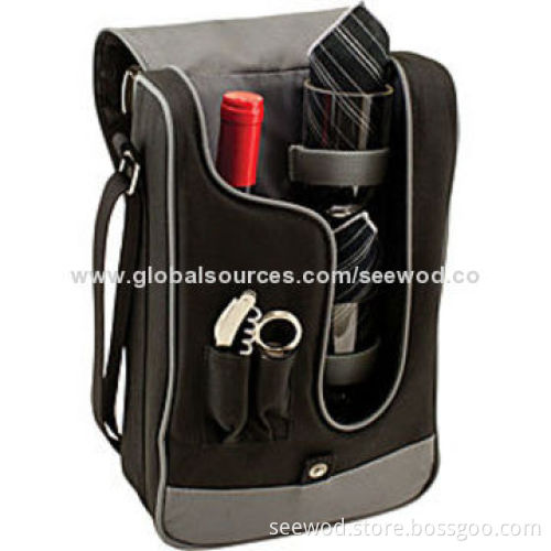 Polyester Wine Ice Pack, Made of 600D Polyester